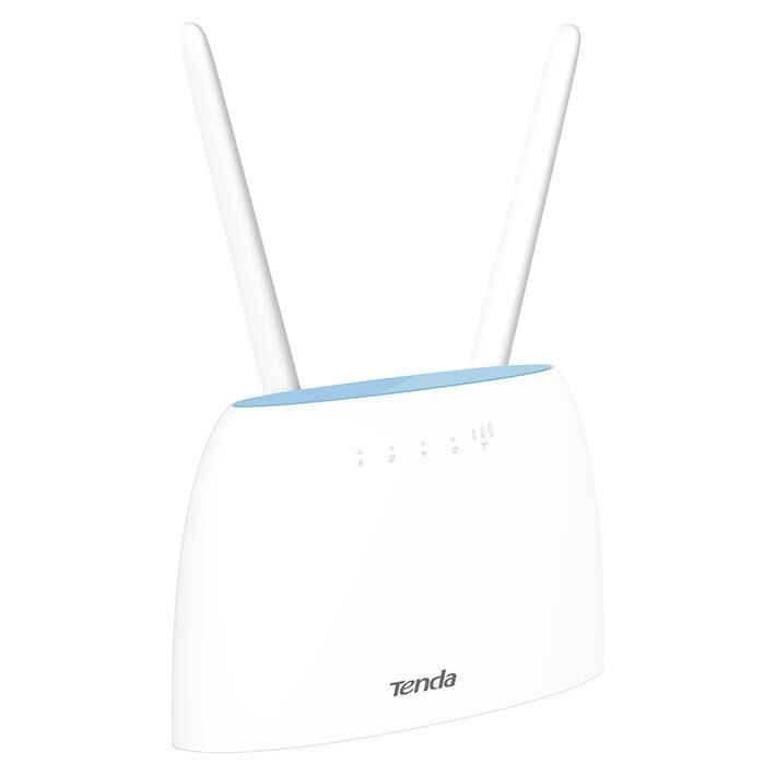 Tenda 4G09 4G Router - 1200Mbps, SIM Card Router, Cat6 300Mbps, AC1200 Wi-Fi, Ethernet Ports, Plug & Play