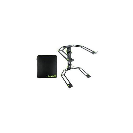 Estante para portátil Gravity LTS 01B con funda