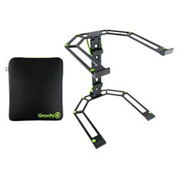Gravity LTS 01B Laptop Stand Set with Sleeve