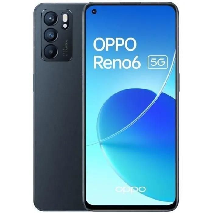 Oppo Reno6 128GB - Black (2021) - Refurbished - Excellent Condition