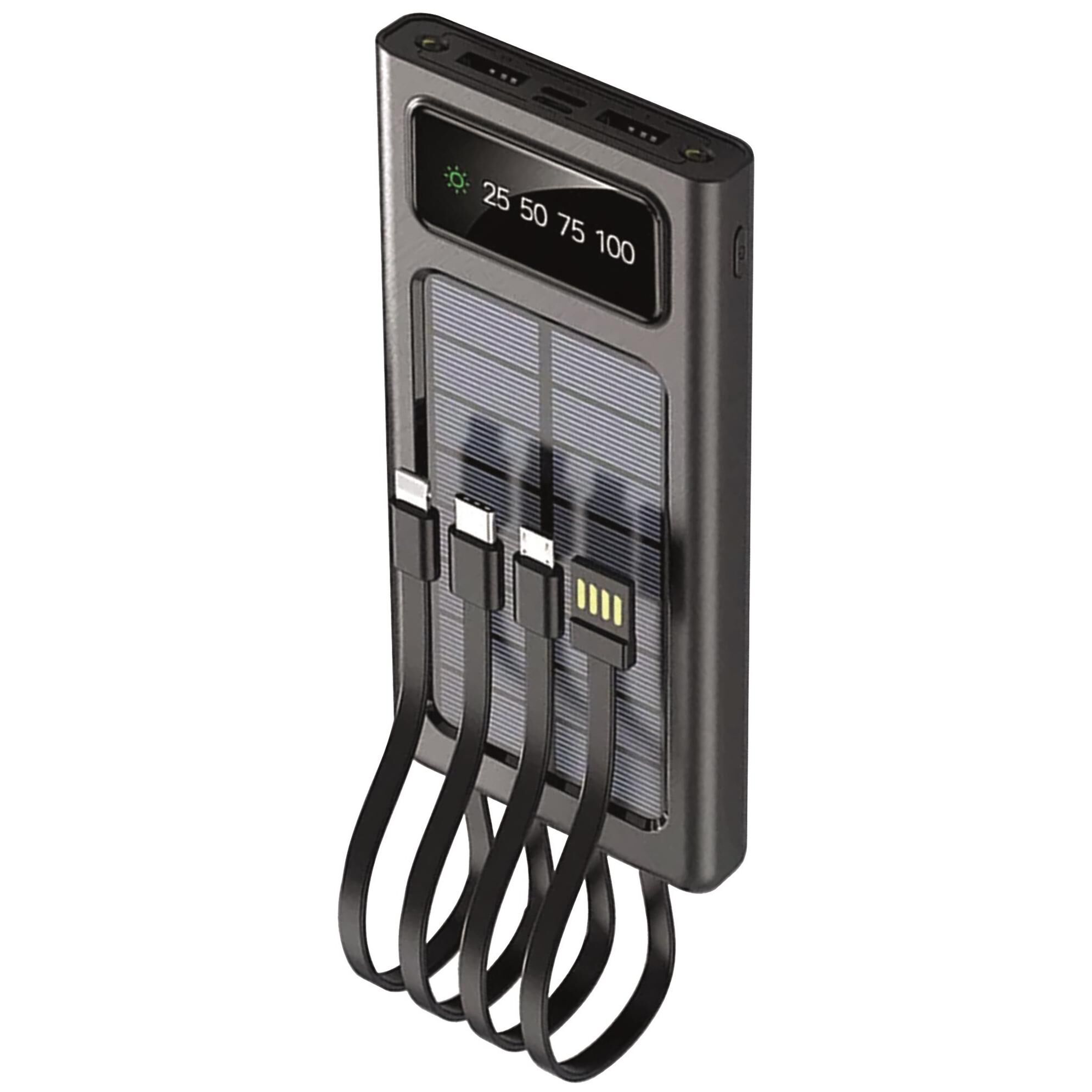 Banca de energía 2GO 10.000 mAh Negro