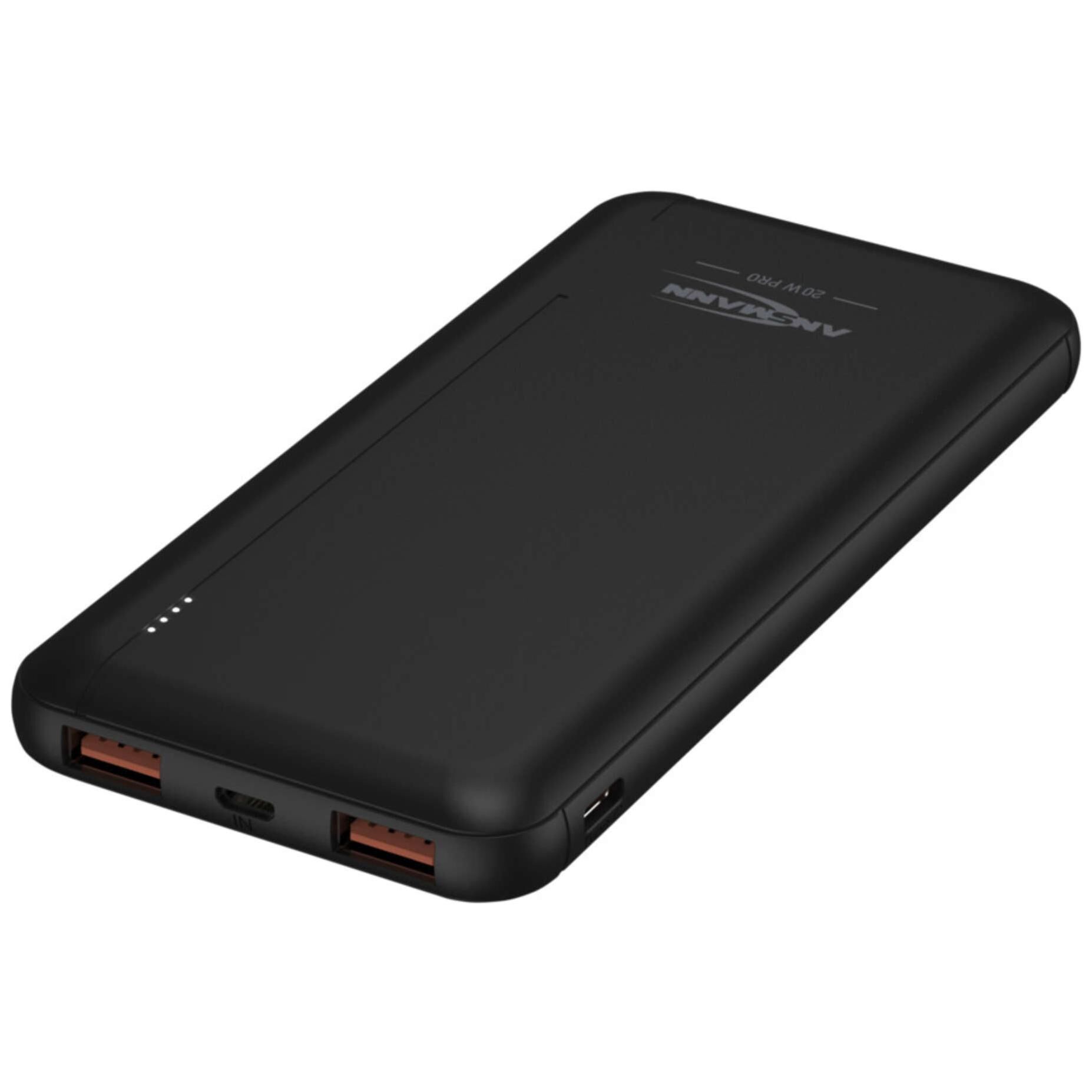 Ansmann PB320PD 10000mAh Power Bank Black