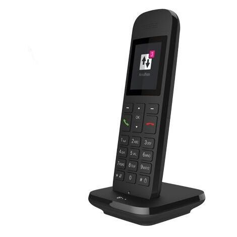 Téléphone IP Telekom Speedphone 12, Station de charge intégrée, Noir