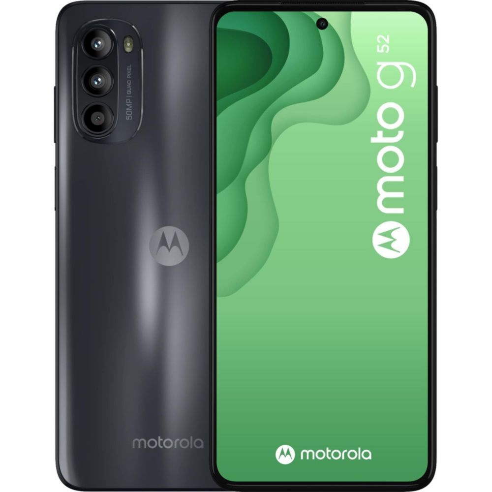 Motorola Moto G52 128GB (Charcoal Grey)