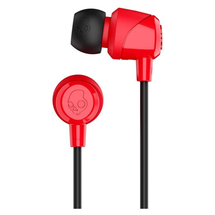 Skullcandy Jib - Wired Earbuds with Microphone - Red Black