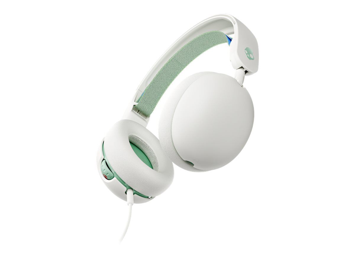 Skullcandy Grom - Wired Over-Ear Headphones with Microphone - Seafoam White
