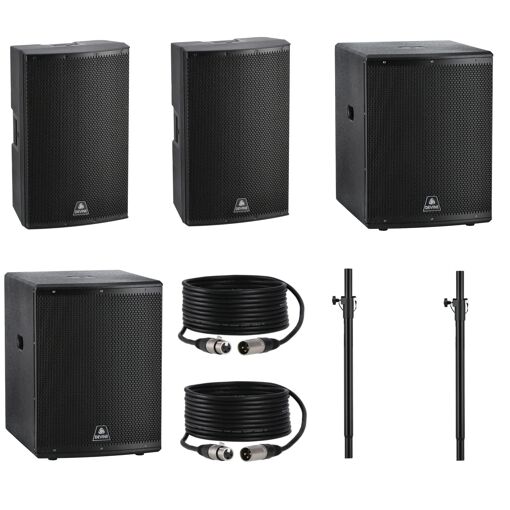 Set Devine Onyx 15A (2x) + 15SA (2x)