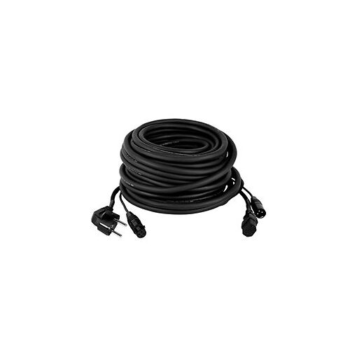 Câble XLR Dap Audio 20m (Schuko/XLR F - IEC/XLR M)