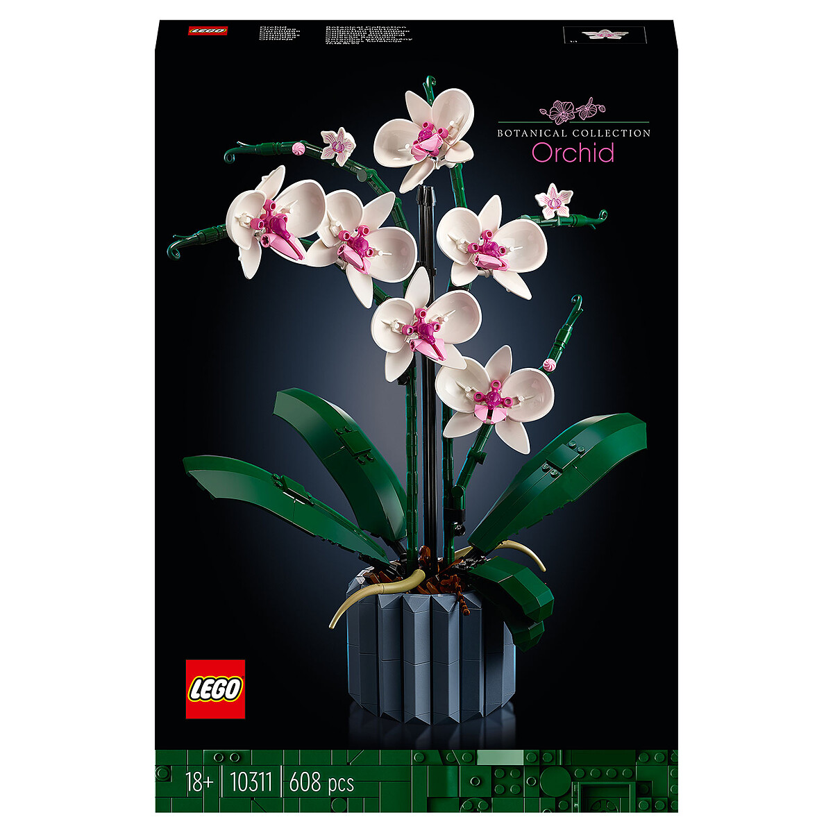 Lego Icons Orchid Decor Set 10311