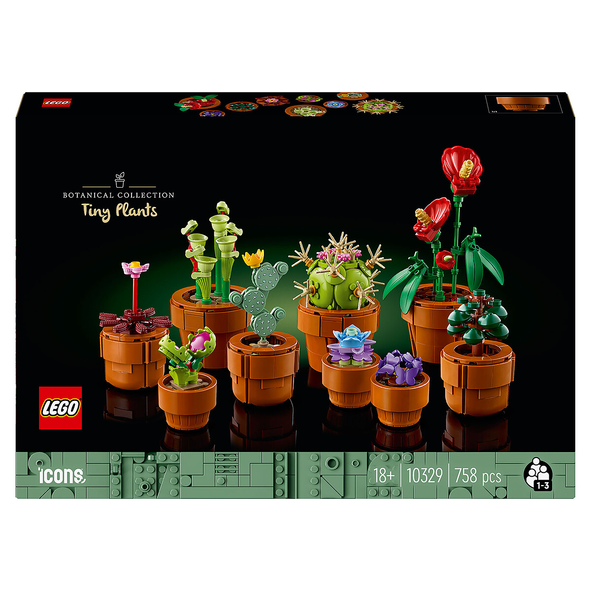 LEGO Icons 10329 Mini Botanical Garden