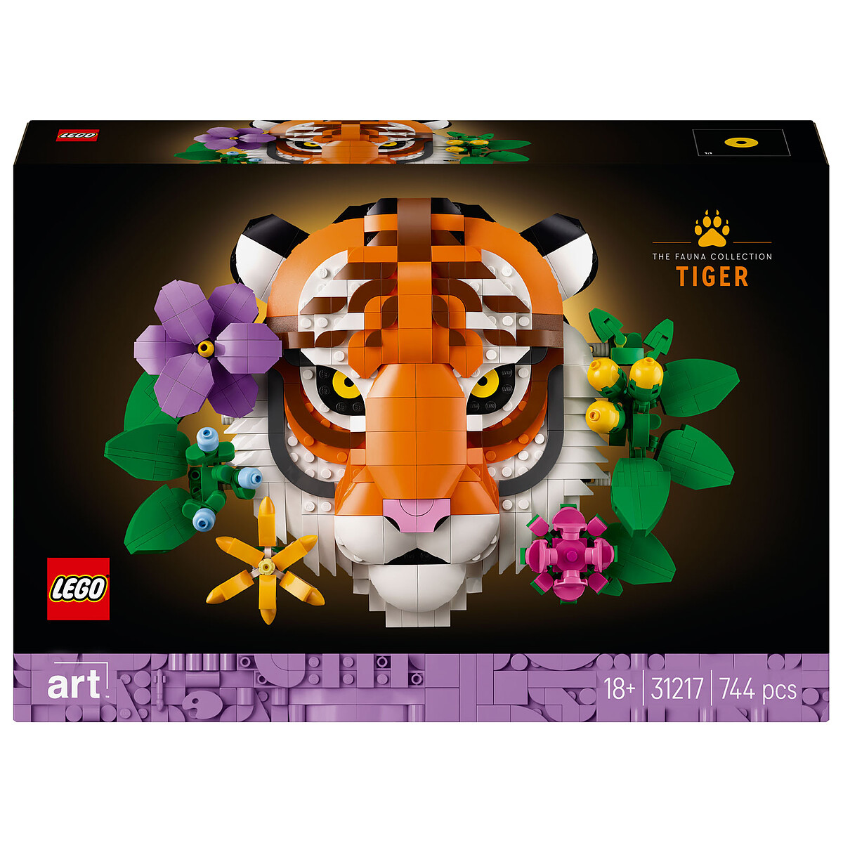 LEGO Art Tiger Decor, 31217