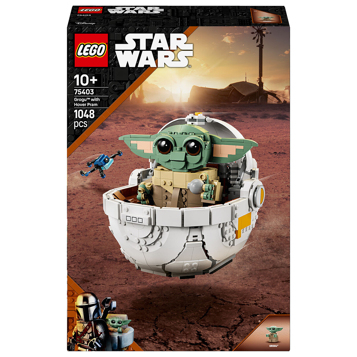 LEGO Star Wars Baby Yoda and Stroller Set 75403