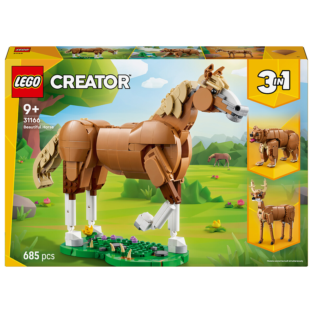 Lego Créateur 31166 Le Beau Cheval Transformant