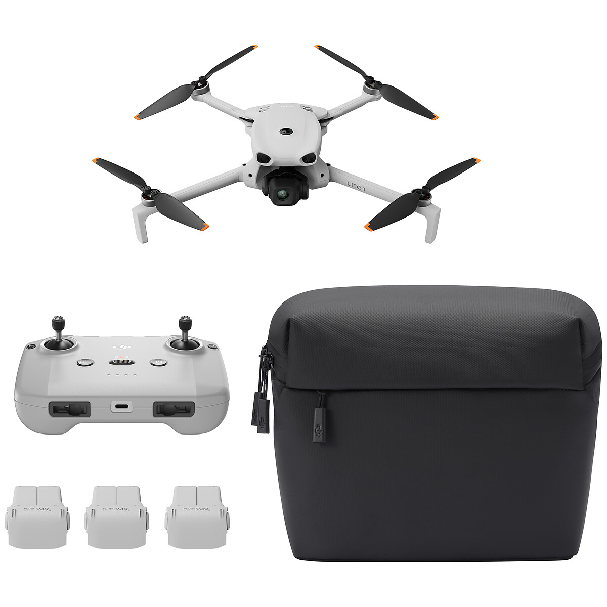 Kit DJI Lito 1 Fly More con DJI RC-N3