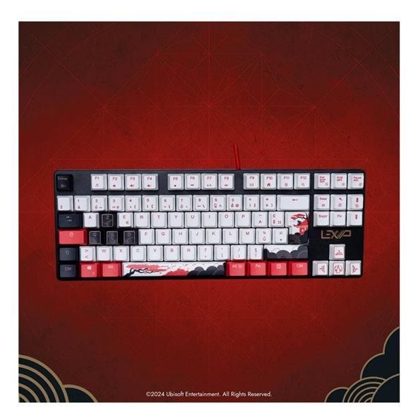 Lexip Disciple Bundle - Backlit Keyboard - USB - AZERTY - Assassin's Creed Shadows