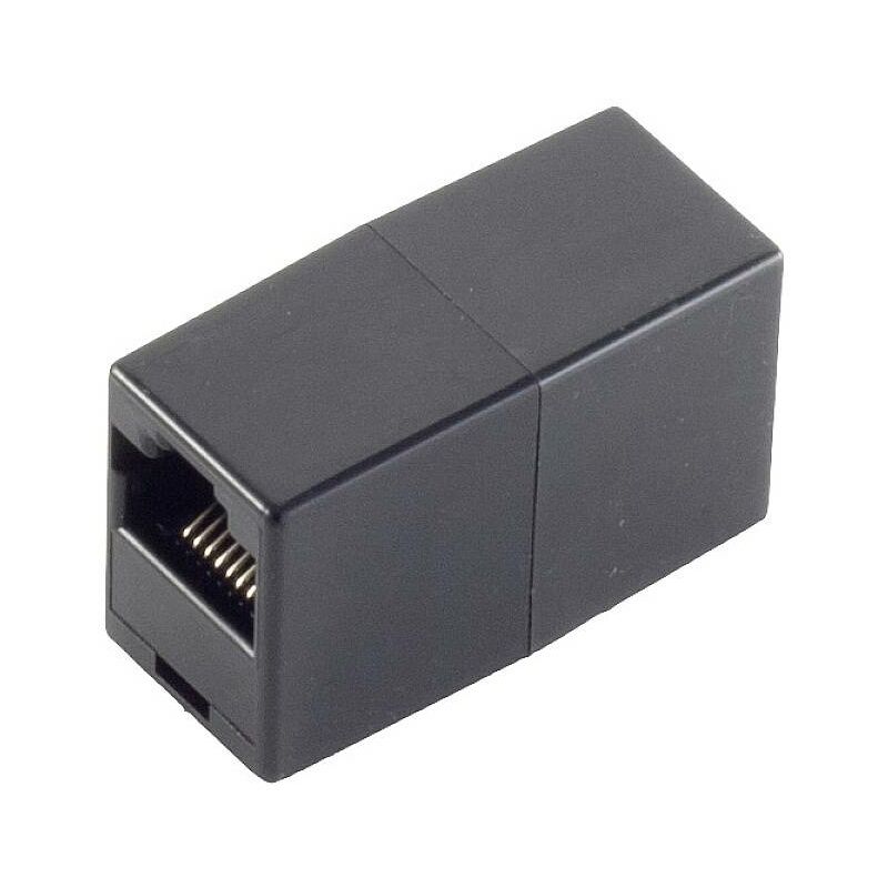 Shiverpeaks RNIS Adapter [1x RJ45 Female 8P8C - 1x RJ45 Female 8P8C] Black S482512
