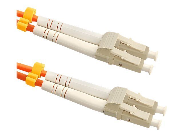 Qoltec LC Multi-Mode (M) Fiber Optic Cable - 3m, Duplex, 50/125 μm OM2