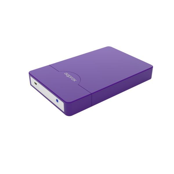 Approx AppHDD09P Purple 2.5" USB-Powered External Hard Drive