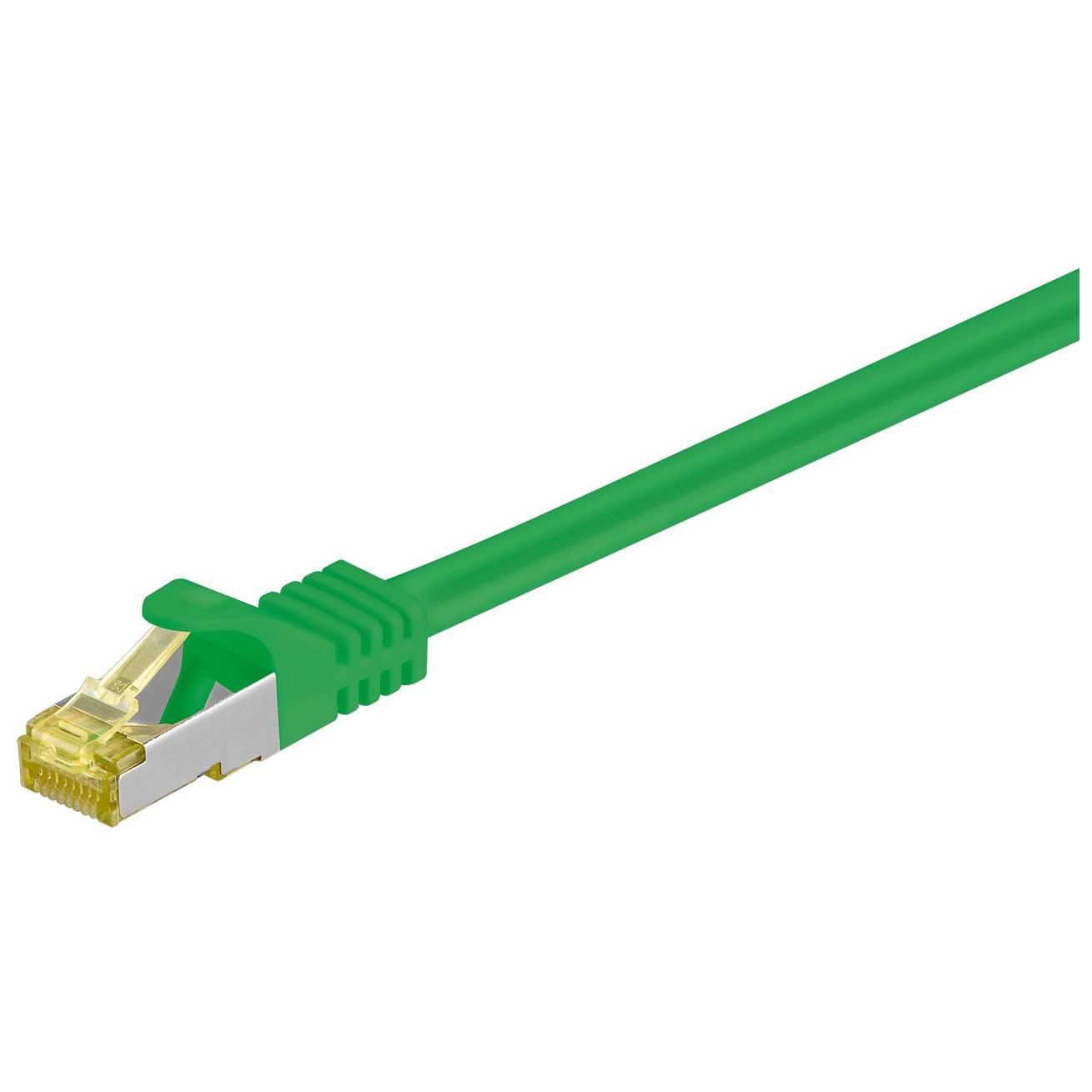 Goobay 91604 Network Cable, Green, 2m, Cat7 S/FTP (S-STP)