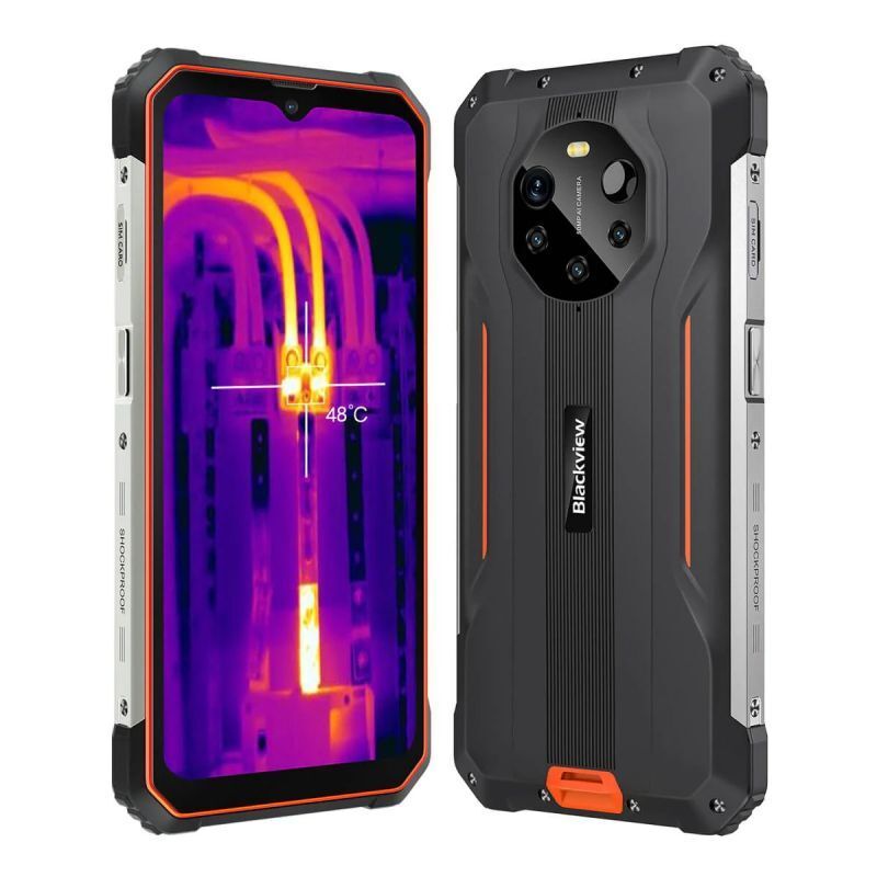 Blackview BL8800 Pro 5G Smartphone - 8GB+128GB, 6.58-inch IP68/IP69K Waterproof, 50MP Camera, 8380mAh Battery