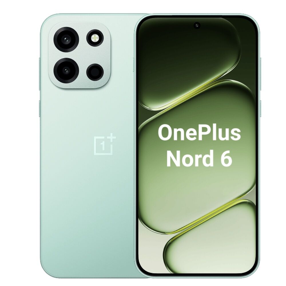 OnePlus Nord 6 5G - 12GB RAM + 512GB Storage - Fresh Mint (Green)