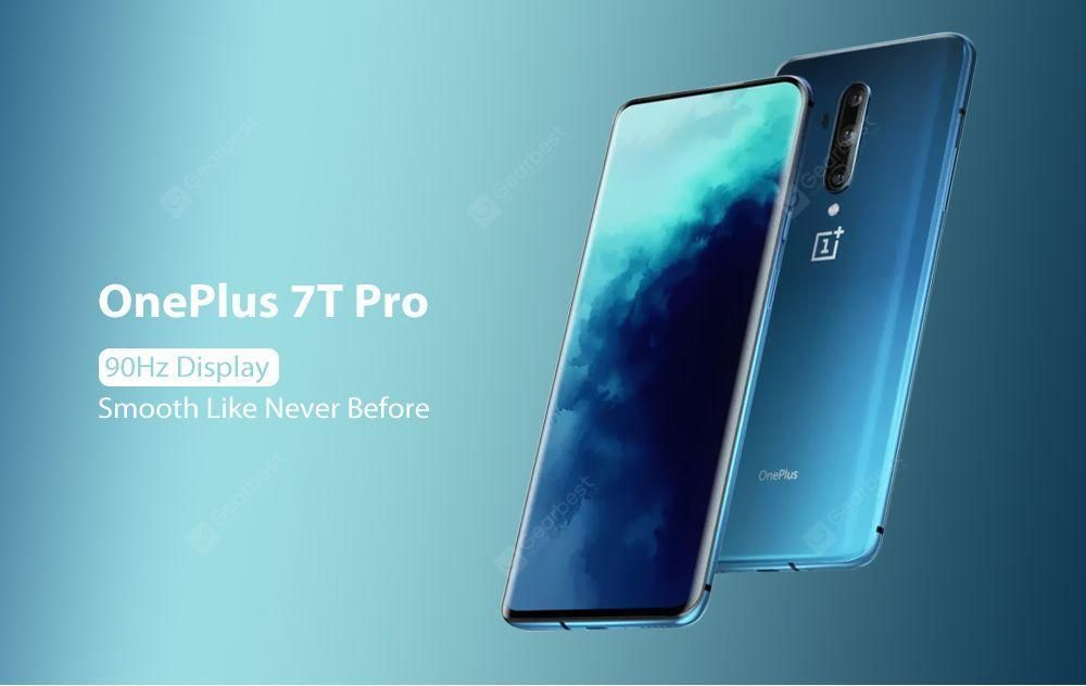 OnePlus 7T Pro 4G Smartphone - 6.67 inch, 8GB RAM, 256GB ROM (EU Local Aft)