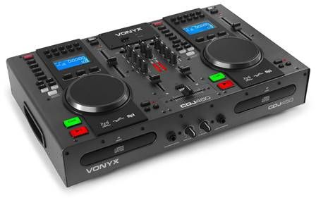 Skytronic CDJ450 Dual CD/MP3/USB Player & Mixer with Bluetooth
