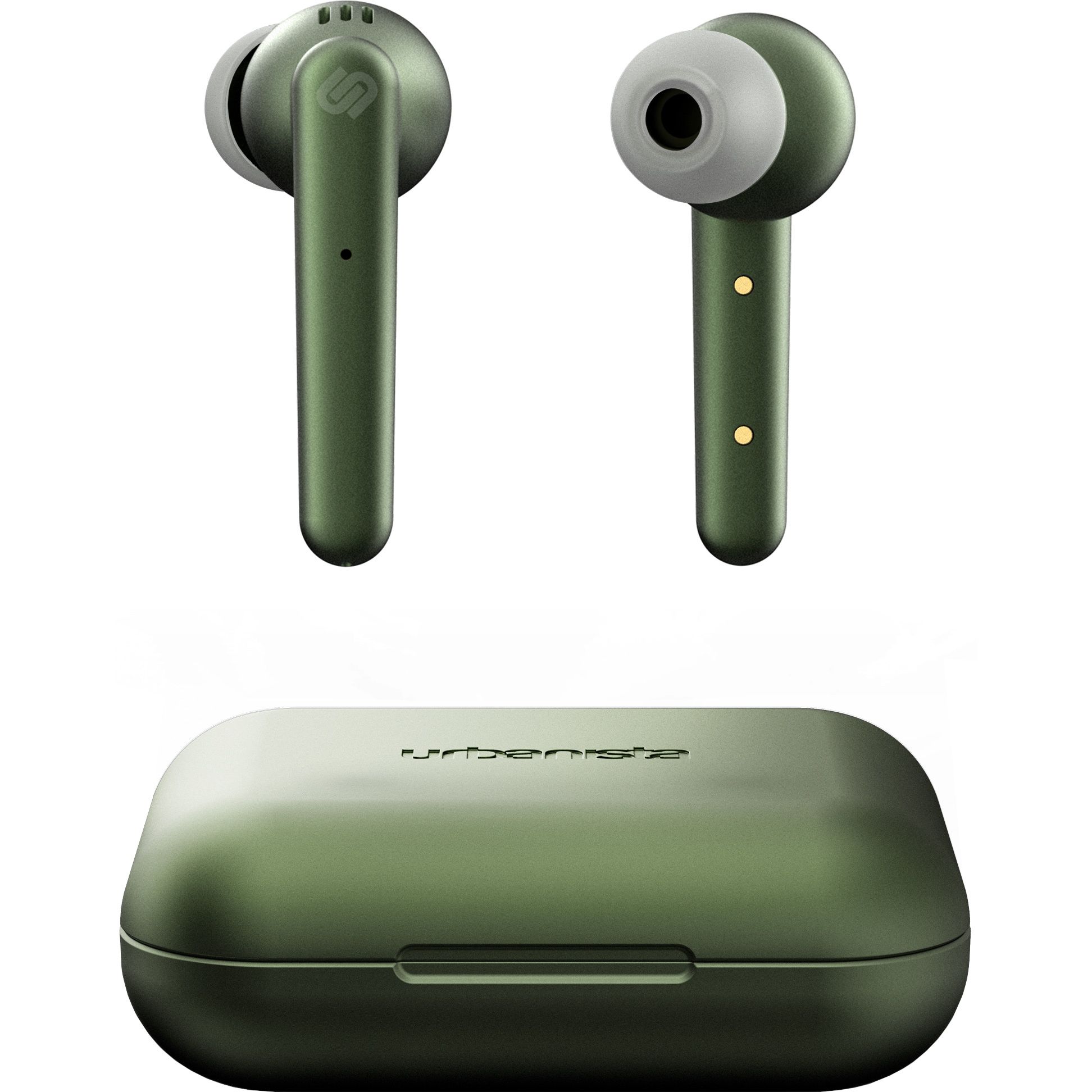 Urbanista Wireless In-Ear Headphones (Olive Green, Size: S/M, Capacity: 20hr)