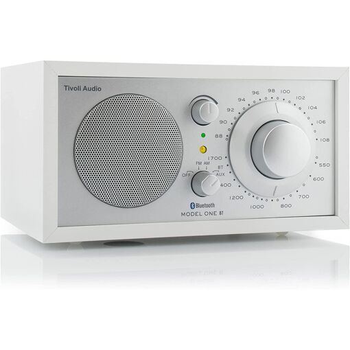 Tivoli Audio One BT Radio - White/Silver