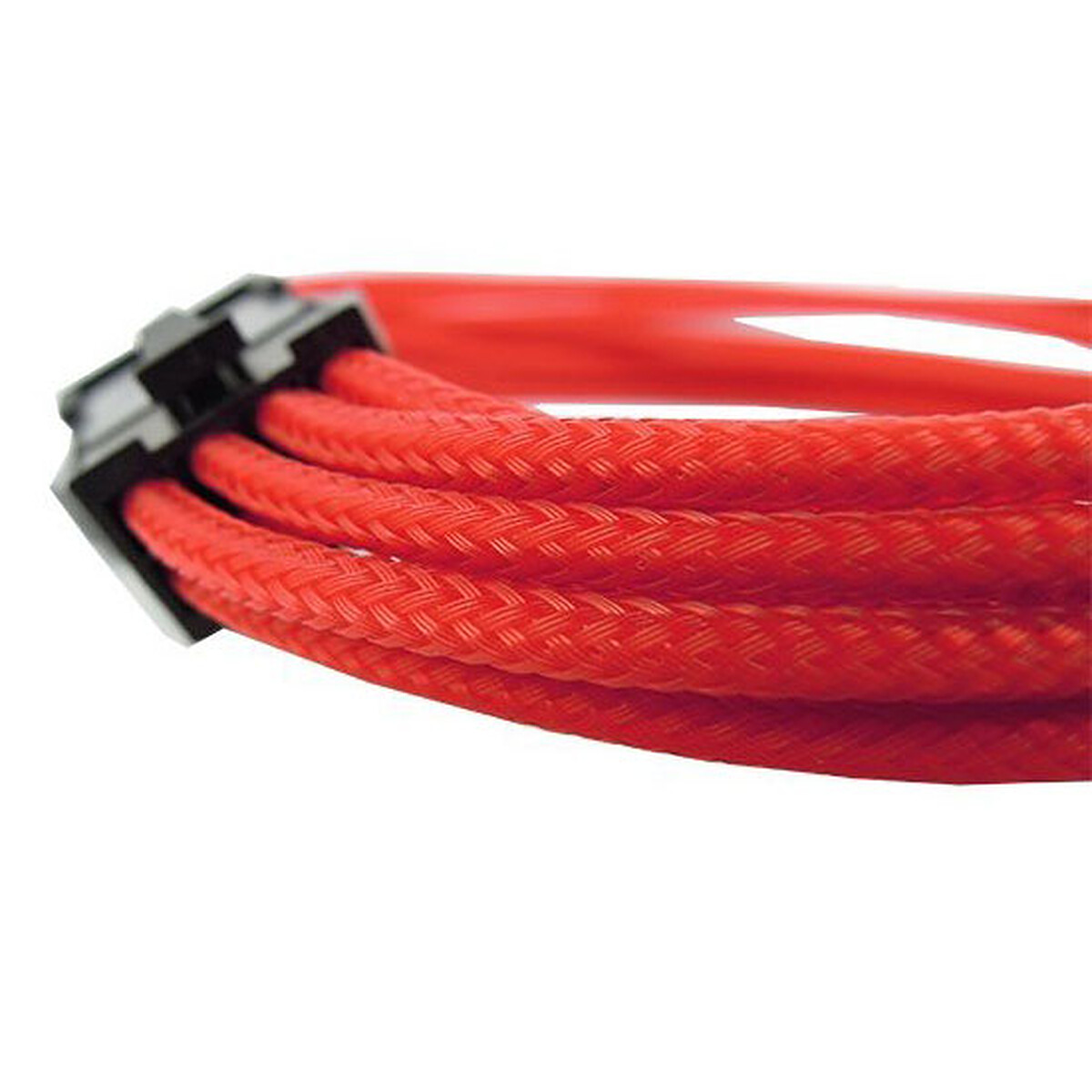 Cable de alimentación Gelid Trenzado EPS 12V 8 pines, 30 cm (Rojo)