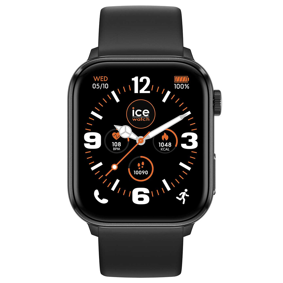 Ice Watch Smart 3.0 Black Silicone Watch