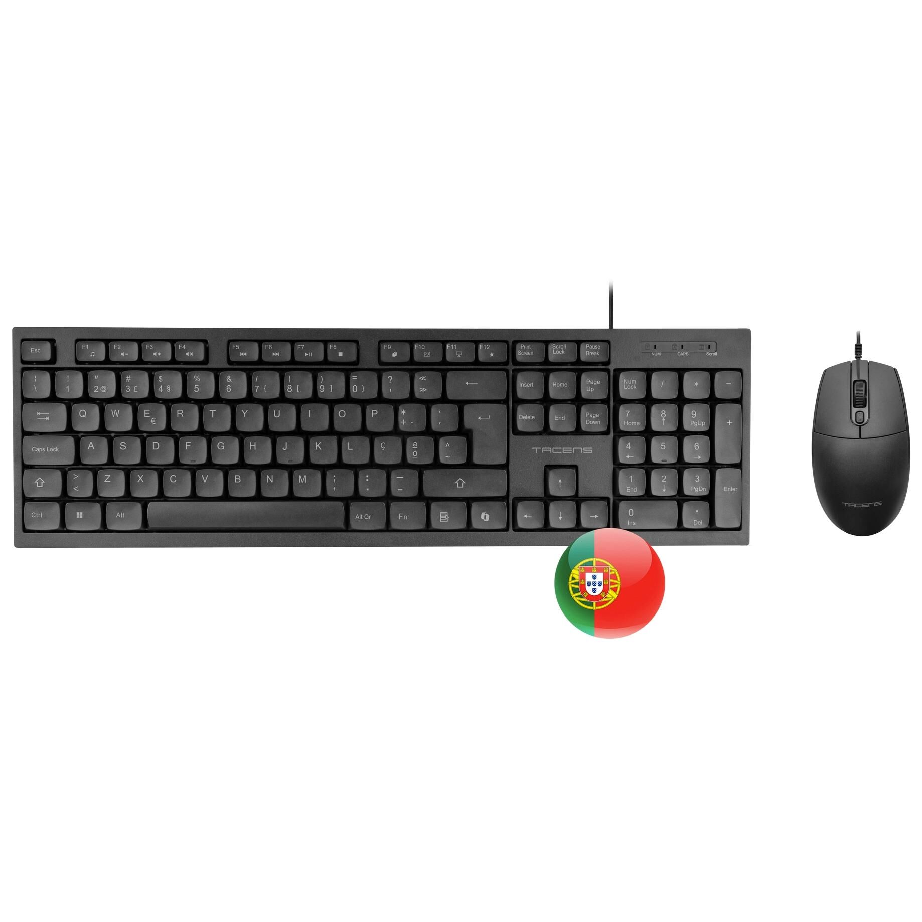 Tacens Anima ACP02PT Wireless Keyboard and Mouse Set