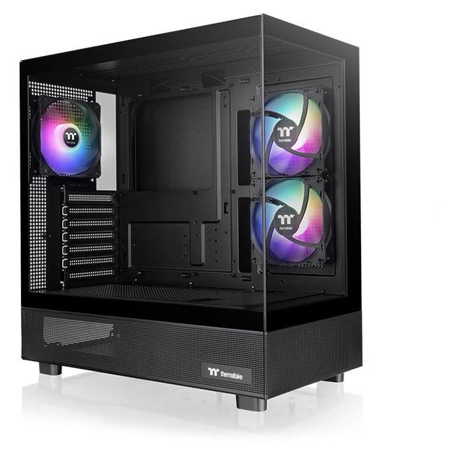 Thermaltake View 270 Plus TG ARGB Midi Tower Black