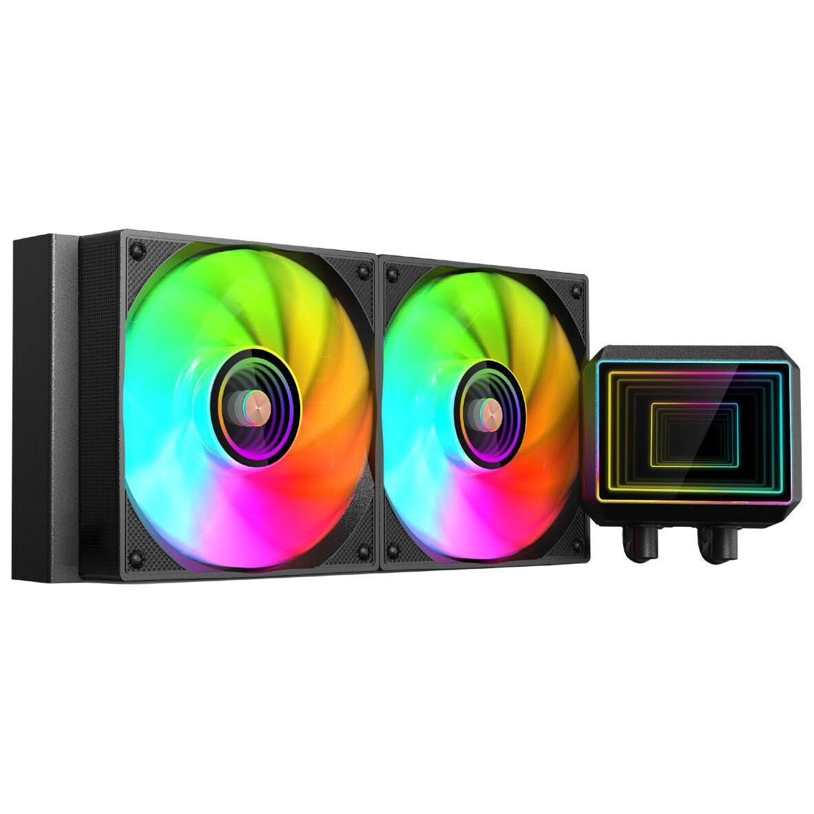 Mars Gaming ML-TWO240 All-in-One Liquid CPU Cooler - 12cm Black