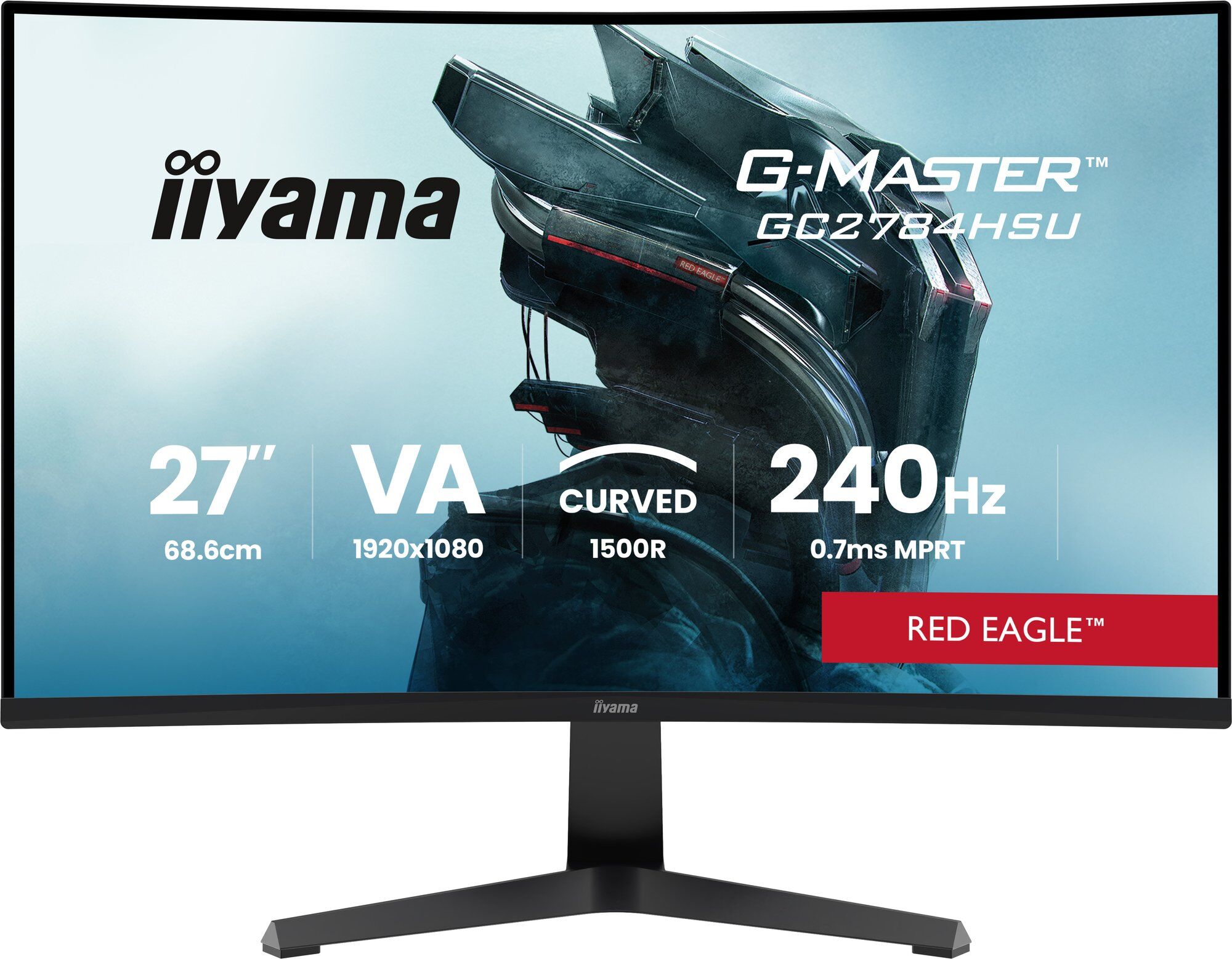 iiyama G-Master GC2784HSU-B1 27-Inch 2K Gaming Monitor