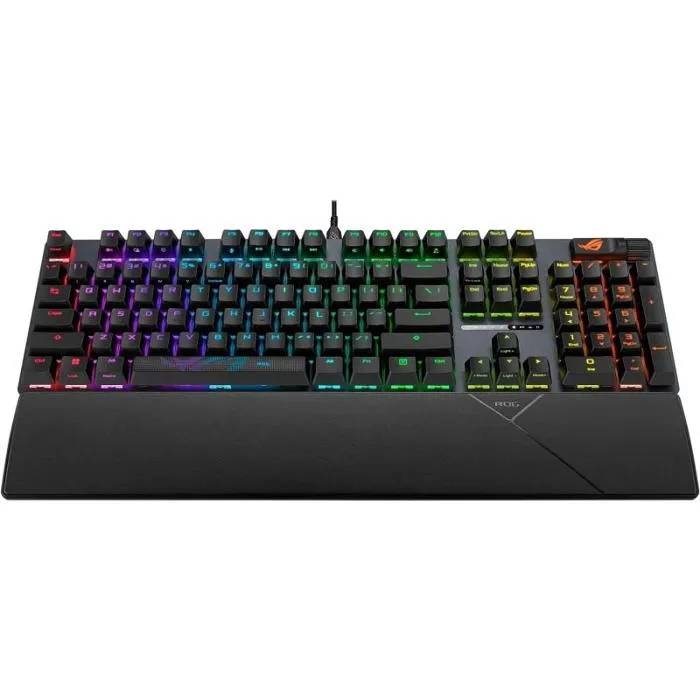 Asus ROG Strix Scope II Mechanical Gaming Keyboard (NX Snow, Size: Large)
