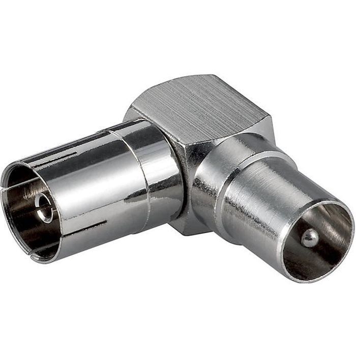 Goobay 9.5mm Coaxial Right Angle Adapter