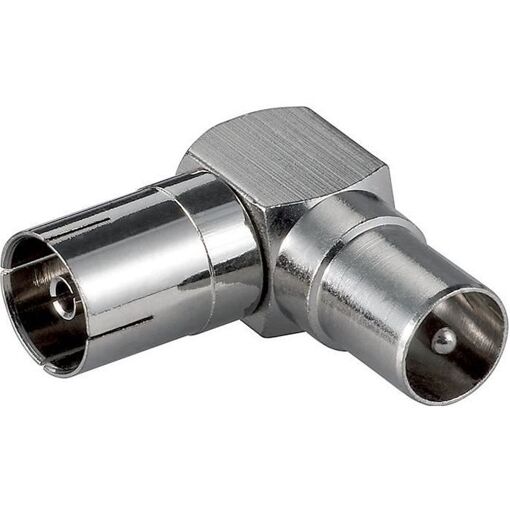 Goobay 9.5mm Coaxial Right Angle Adapter