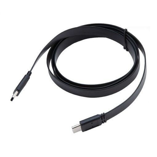 Cable Akasa USB-C 1 m, USB 3.2 Gen 2 (3.1 Gen 2), Negro