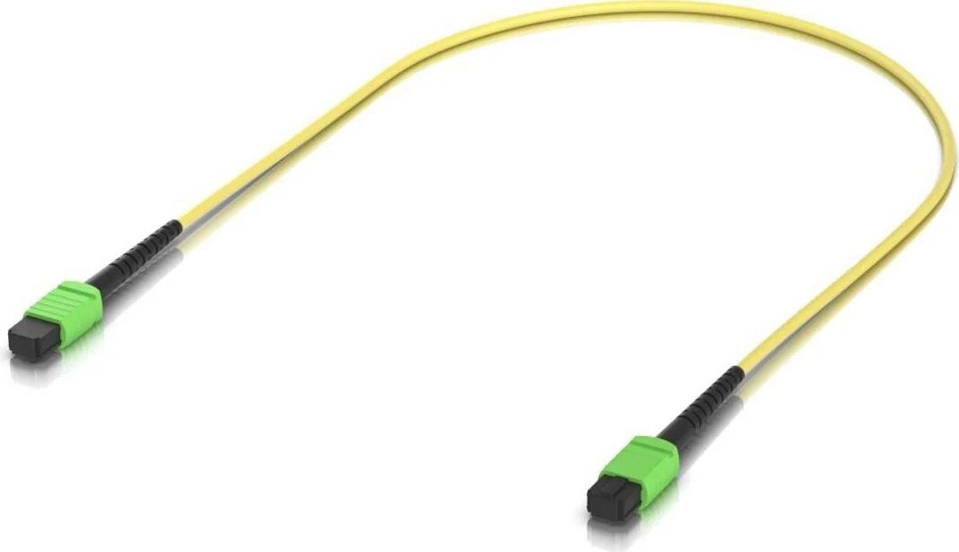 Ubiquiti OS2 Single-Mode Fiber B APC Connectors, 0.5M, 10 Pack (UACC-OFC-SA-MPMP-0.5M-10)
