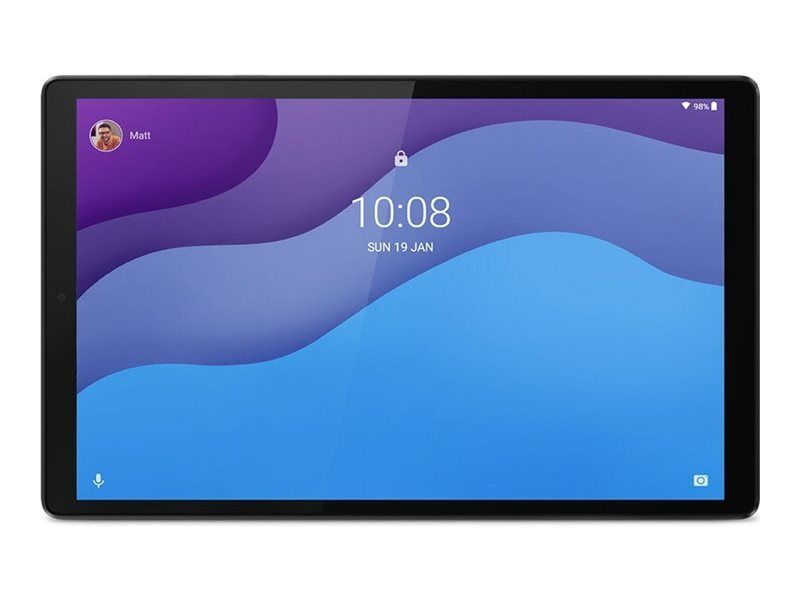 Lenovo Tab M HD Gen ZA6W 32GB, 10.1-inch Tablet, Gray Platinum