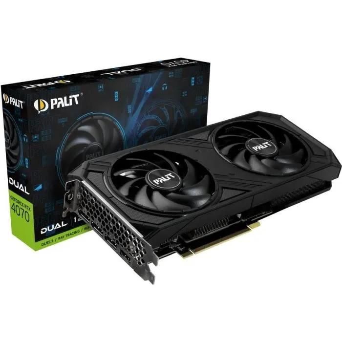 Palit GeForce RTX 4070 Dual Graphics Card
