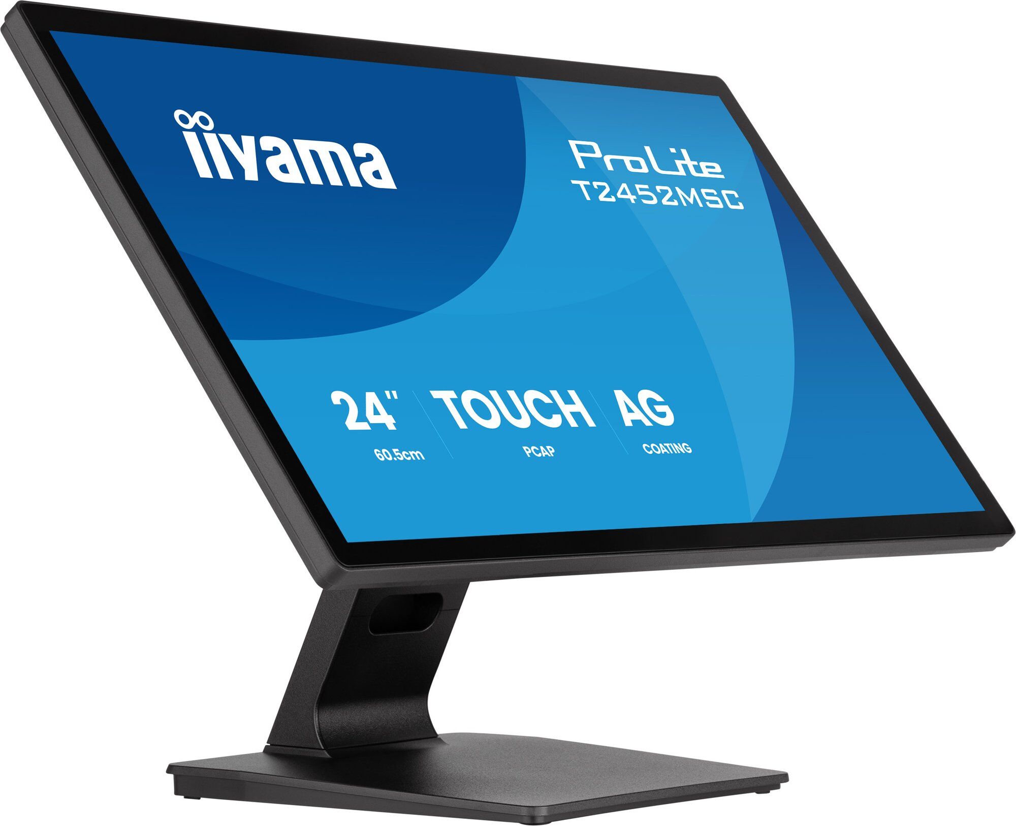 Ecran PC iiyama ProLite T2452MSC-B2AG 24" 1920 x 1080 Full HD LED Écran tactile Noir