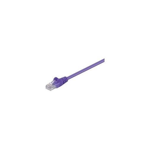 MicroConnect Network Cable - 3m, CAT 5e, UTP, RJ-45 (M) to RJ-45 (M), Purple