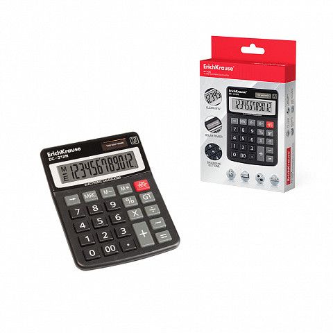 Erich Krause DC-4512 12-Digit Calculator