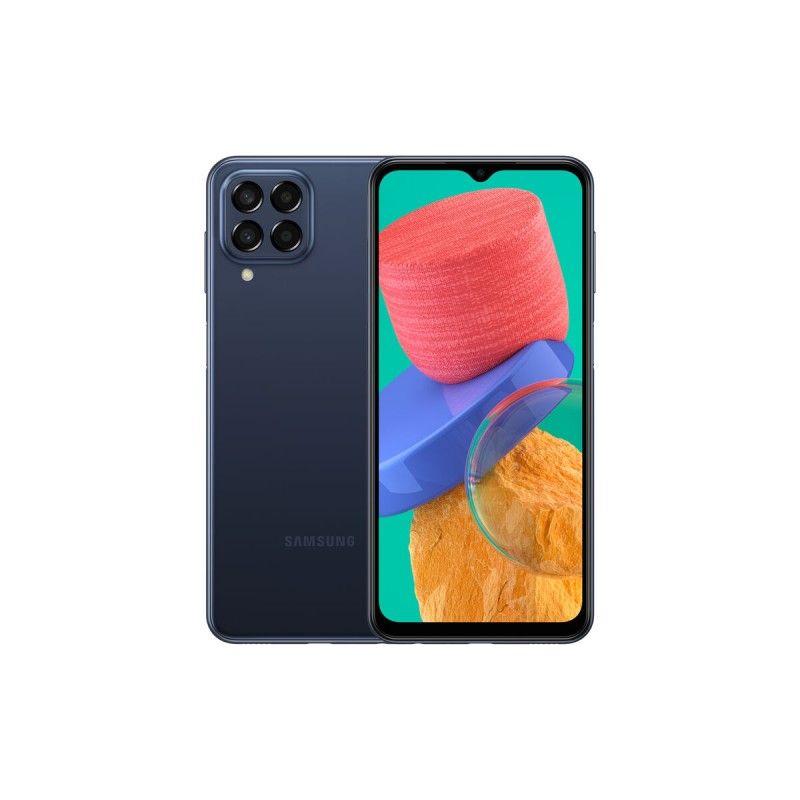 Samsung Smartphone M33, 128GB, 6.6" Display, Blue