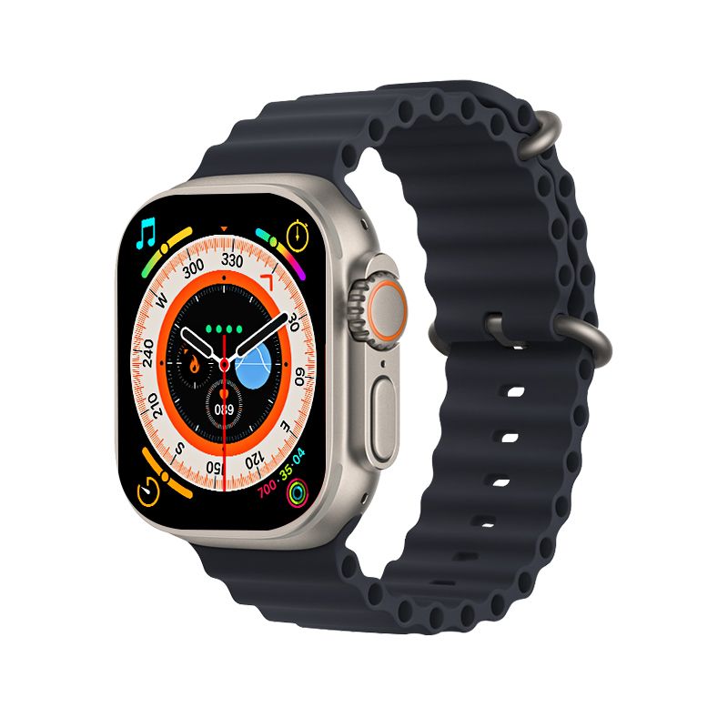 Hagaethi S9 Ultra Smart Watch Bracelet - 2.19-inch Screen, Black