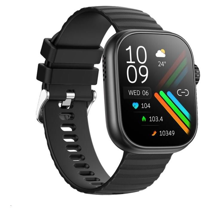 Aiwa SW-A700 Smartwatch with Strap - 2.01" Display - Bluetooth