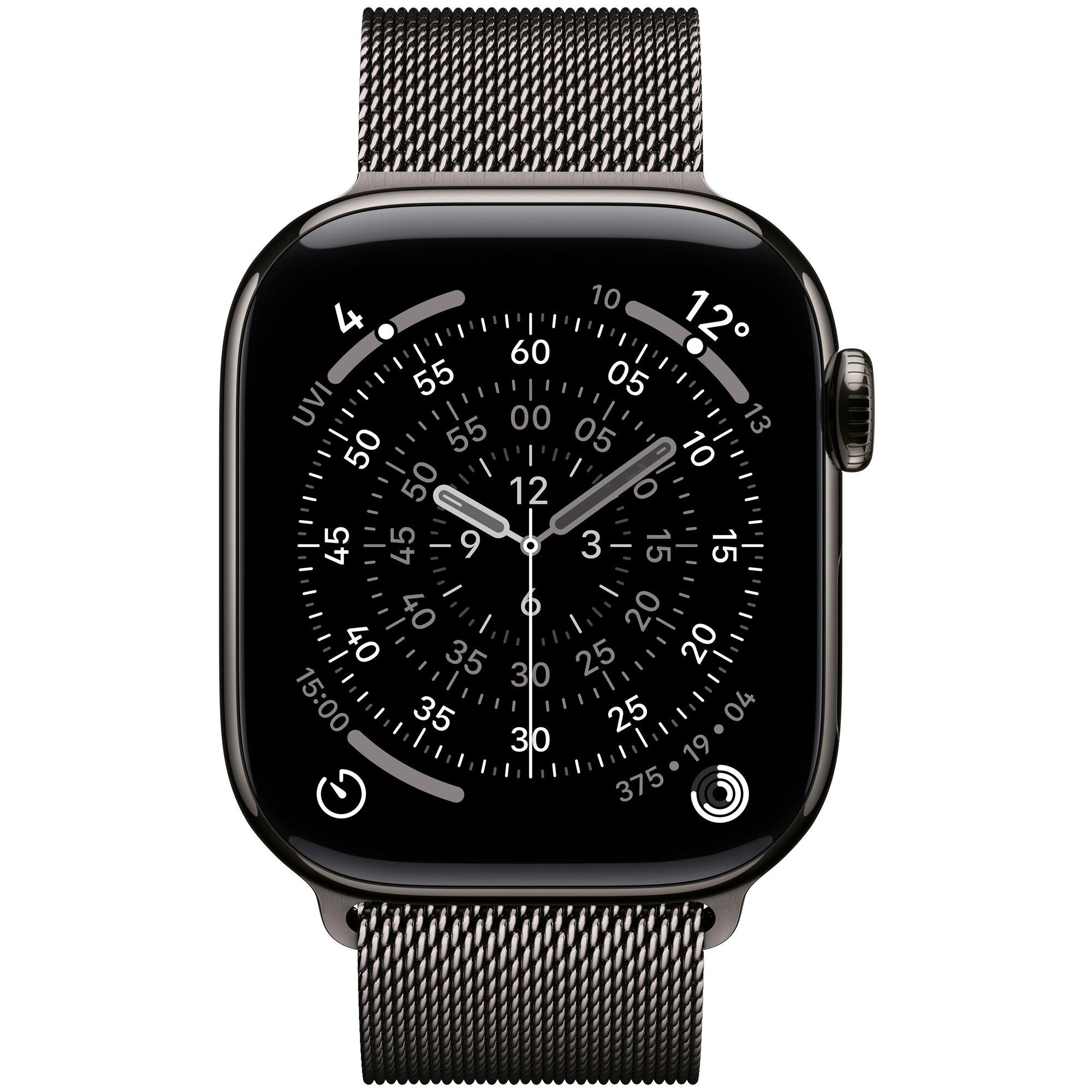Apple MXMP3ZM/A Smart Wristband - Stainless Steel Milanese Loop in Grey for Apple Watch (38mm, 40mm, 41mm, 42mm)