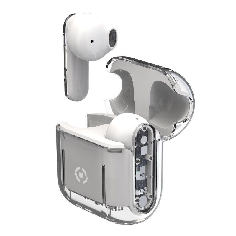 Celly Wireless Headphones White
